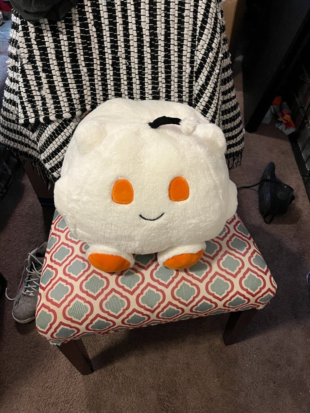 Reddit Snoo Bespoke Plush Rare Reddit Exclusive Giant Mascot Plush Pillow